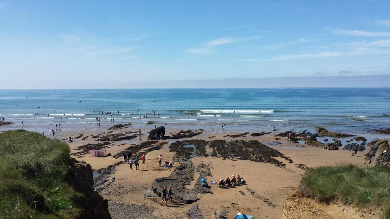 Stones Throw Studio Apartment Bude Cornwall 외부 사진